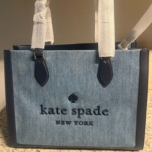 Kate Spade Ellie Demin Large Tote SOLD